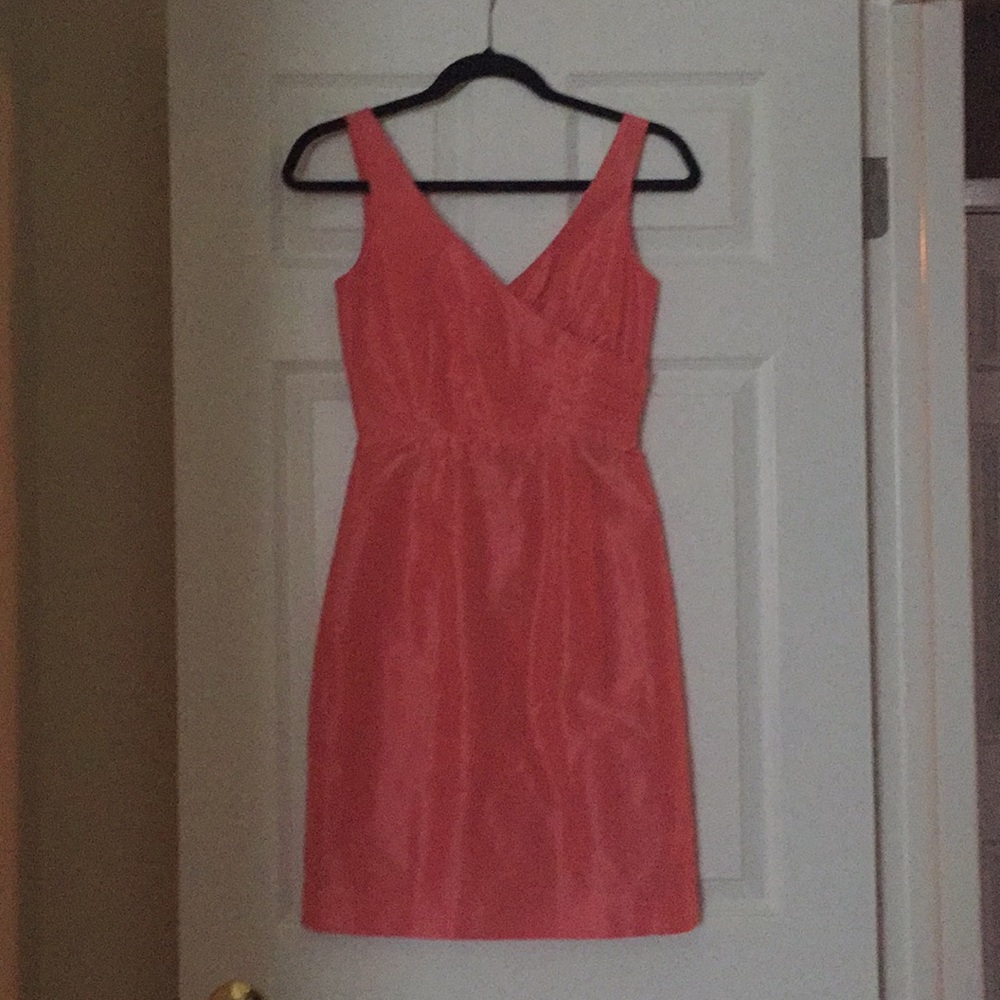 JCrew silk chiffon dress